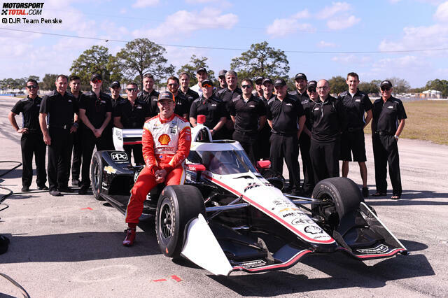 Supercars-Champion Scott McLaughlin beim IndyCar-Test in Sebring