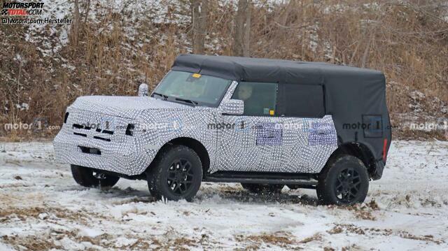 2021 Ford Bronco auf neuen Erlkönigbildern