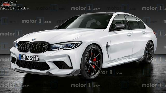 Bmw M3 2020 Rendering Zeigt Eine Optische Entscharfung