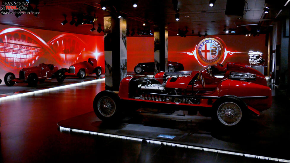 Das Alfa Romeo Museum &quot;La Maccina del Tempo&quot; in Arese wurde zum