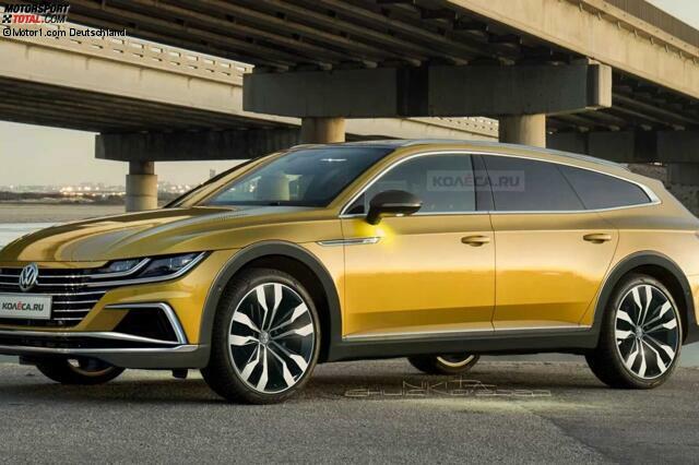 Volkswagen Arteon Wagon Rendering