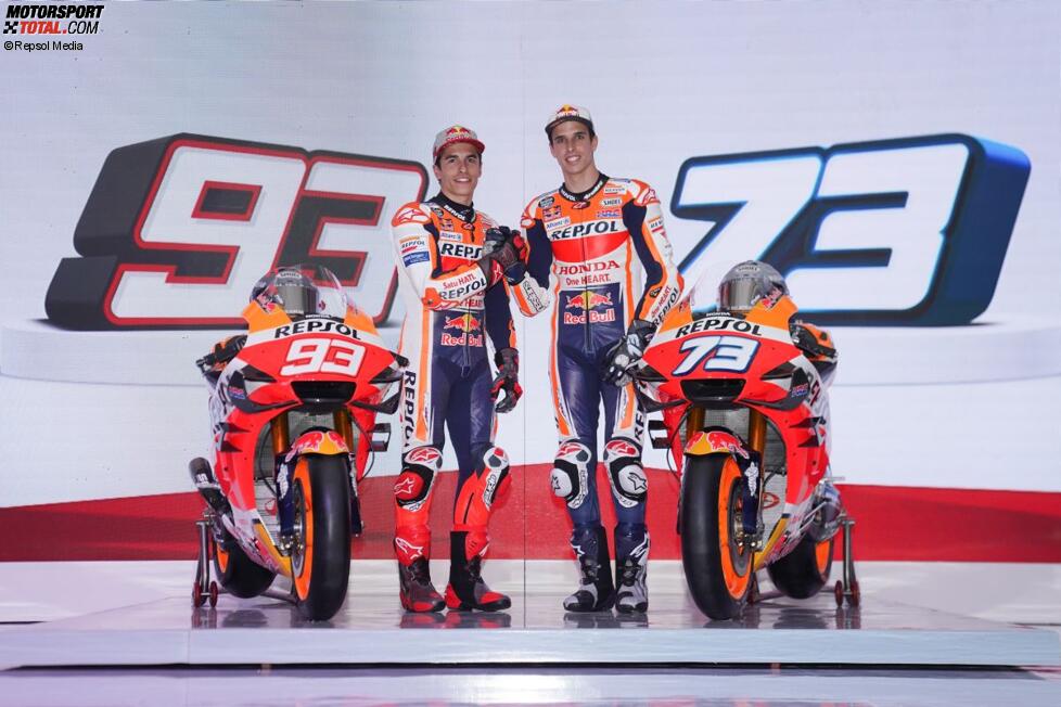 Marc Marquez und Alex Marquez (Honda)