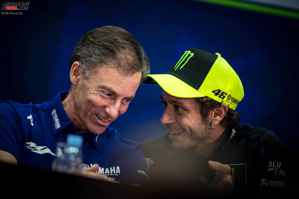 Lin Jarvis und Valentino Rossi 