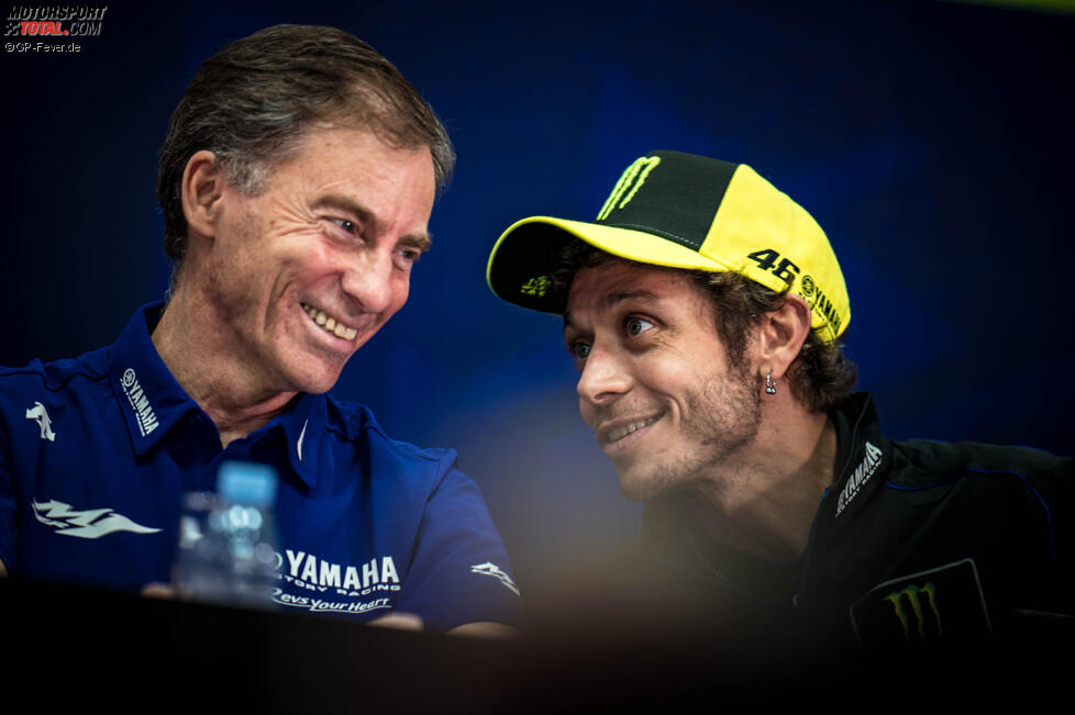 Lin Jarvis und Valentino Rossi 