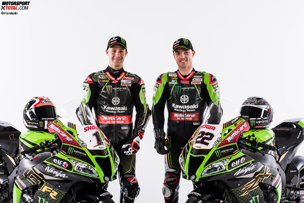 Jonathan Rea und Alex Lowes 