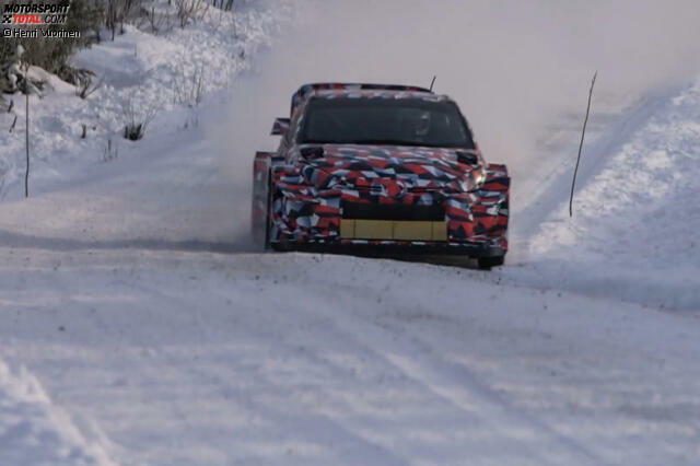 Juho Hänninen testete auf Schnee und Eis den Toyota GR Yaris WRC auf Herz und Nieren