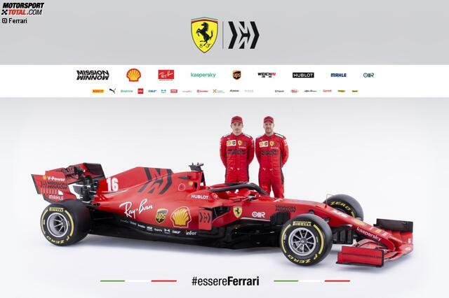 Ferrari Prasentation Neues Formel 1 Auto Sf1000 Enthullt