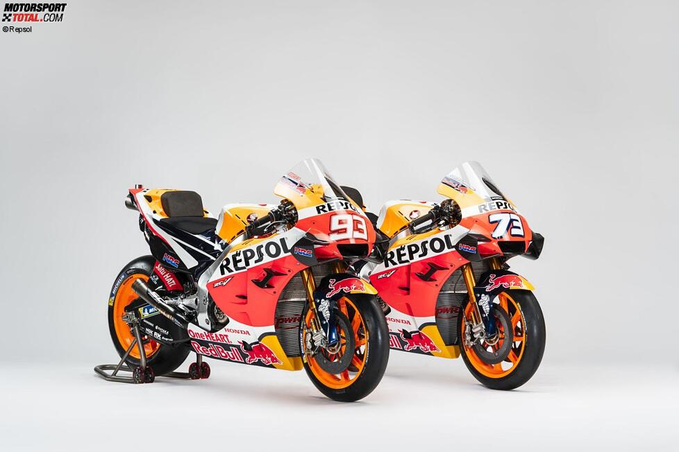 Die Bikes von Marc Marquez und Alex Marquez 