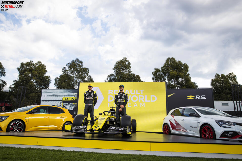 Esteban Ocon (Renault) und Daniel Ricciardo (Renault) 