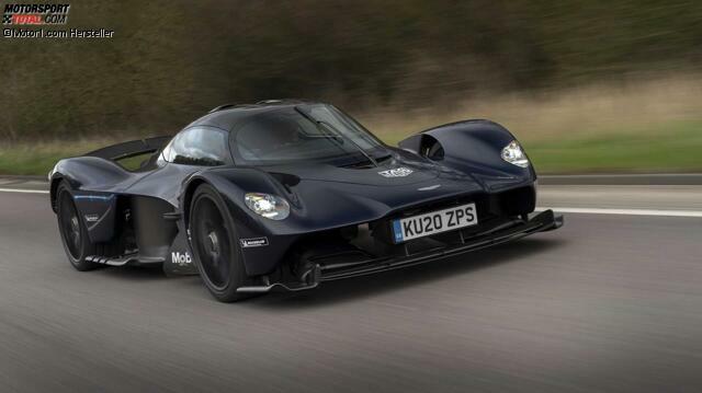 Aston Martin Valkyrie testet auf öffentlichen Straßen Aston Martin Valkyrie testet auf öffentlichen Straßen