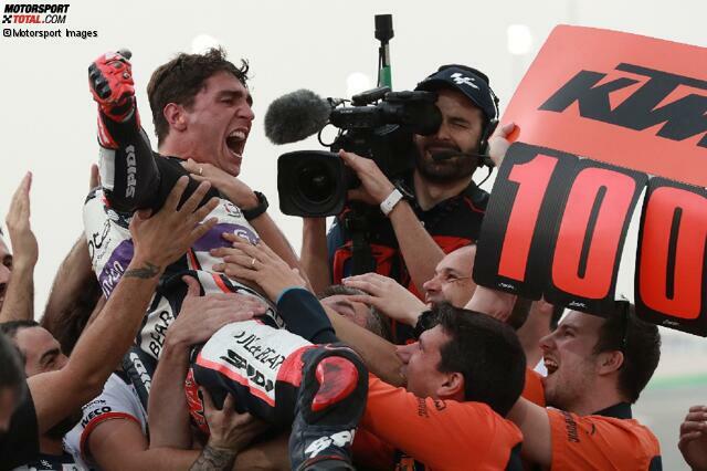 Albert Arenas machte den 100. KTM-Sieg beim Saisonauftakt in Katar perfekt - hier gibt&#39;s alle Gewinner zum Durchklicken!