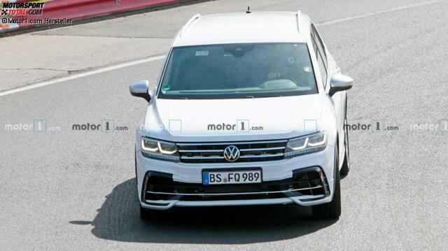 Volkswagen Tiguan R auf neuen Erlkönigfotos Volkswagen Tiguan R auf neuen Erlkönigfotos
