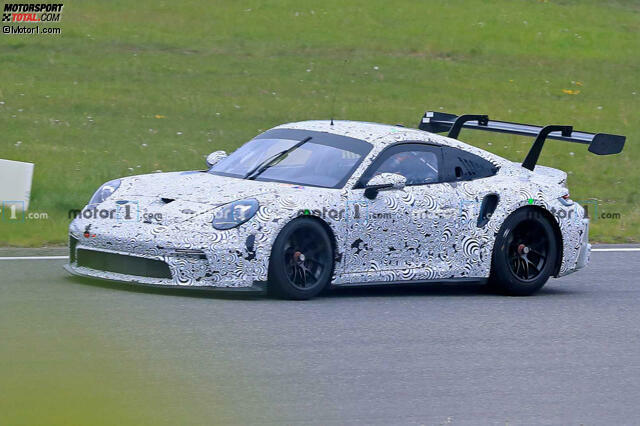 Dieser Prototyp ist kein neuer Porsche 911 GT3 R, sondern die Cup-Version des 992