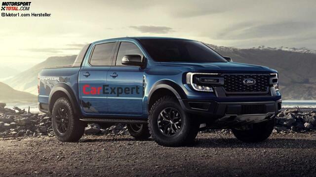 2022 Ford Ranger Raptor Rendering