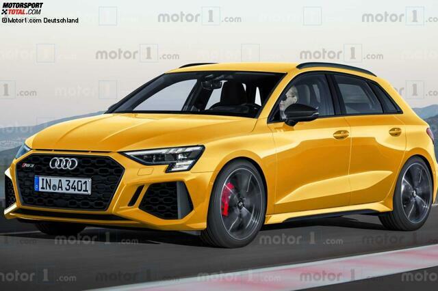 Audi RS 3 Sportback Exclusive Motor1 Renderings