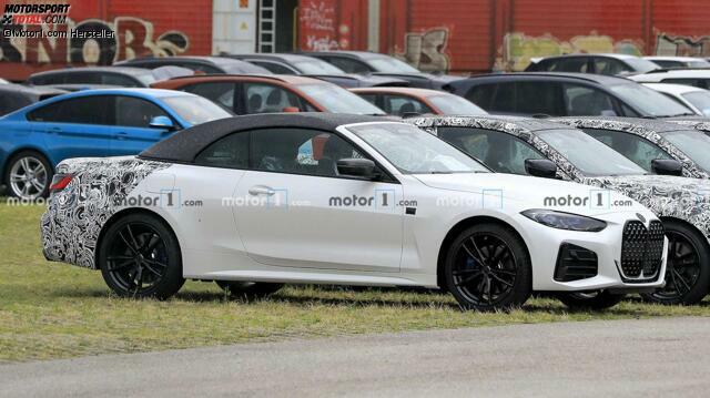 Neues BMW 4er Cabrio (2021) fast ungetarnt erwischt