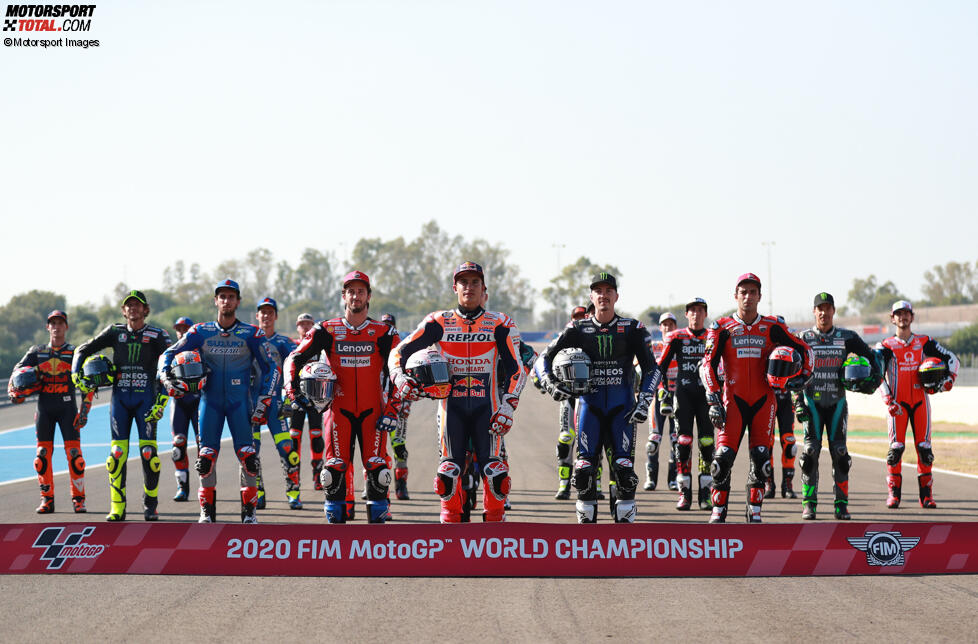 Die MotoGP Fahrer 2020