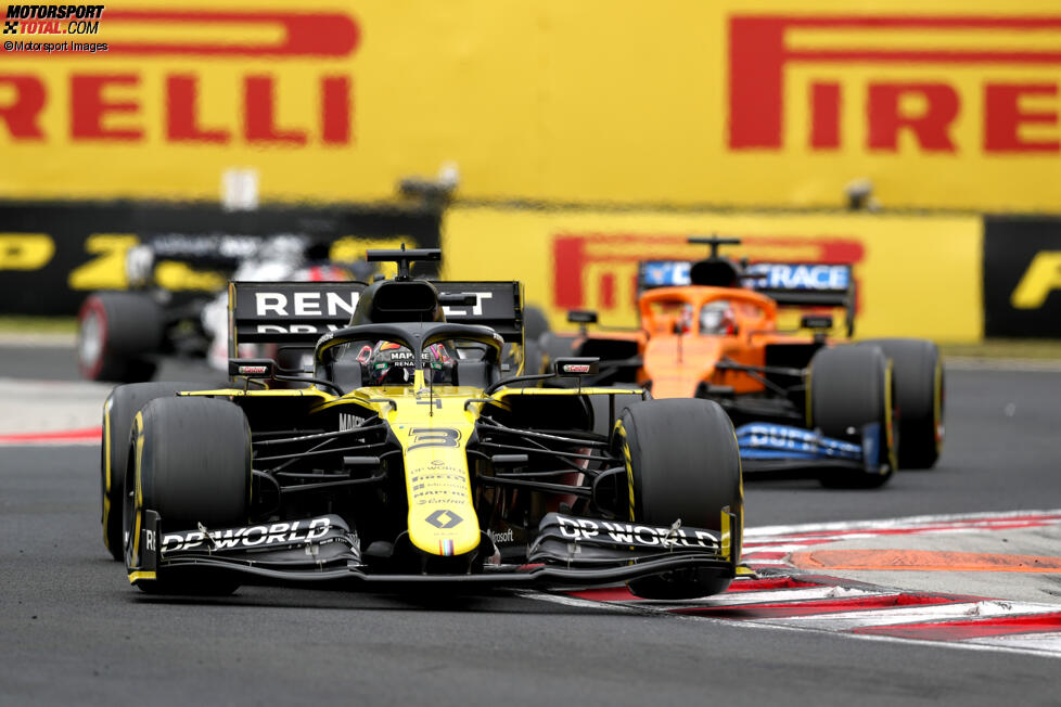 Daniel Ricciardo (Renault) und Carlos Sainz (McLaren) 
