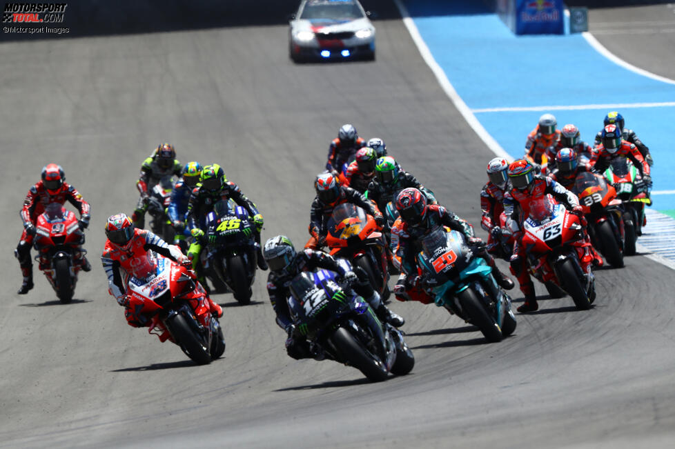 MotoGP Start in Jerez