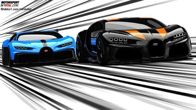 Bugatti Chiron Pur Sport und Super Sport 300+