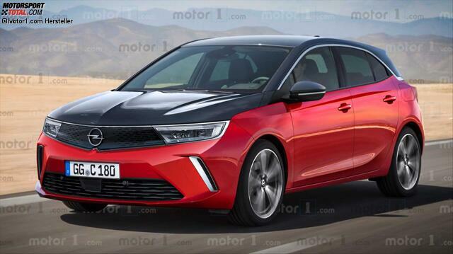 Opel Astra (2021) als Rendering Opel Astra (2021) als Rendering
