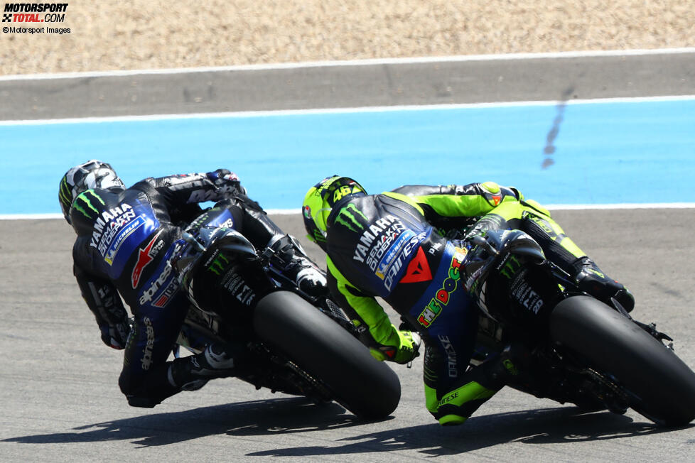 Maverick Vinales und Valentino Rossi 