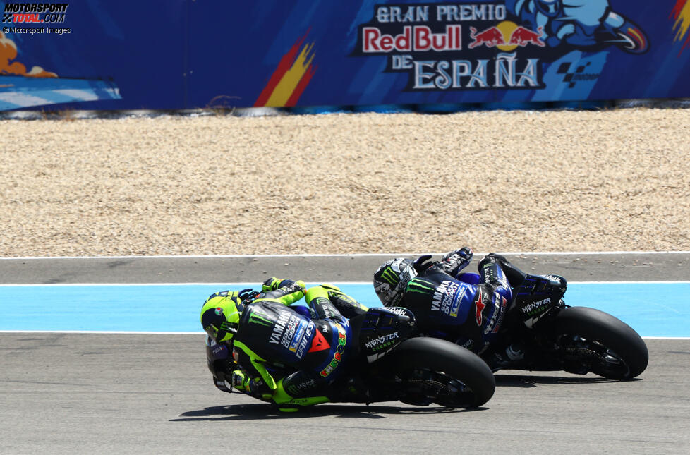 Maverick Vinales und Valentino Rossi 