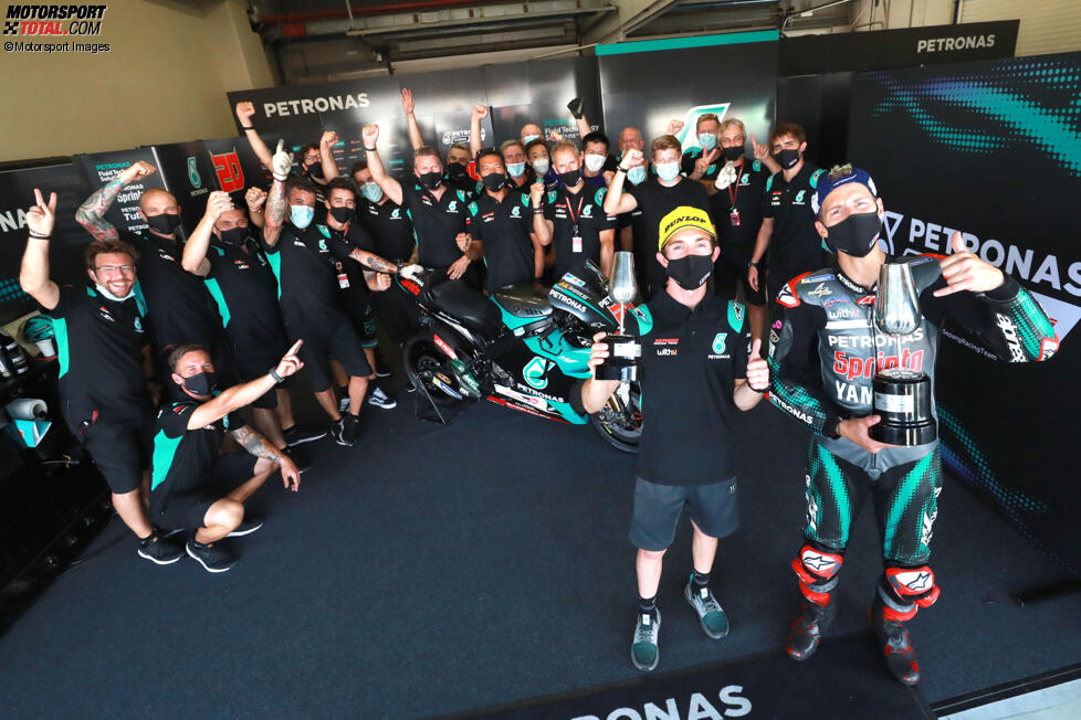 John McPhee (Petronas Sprinta) und Fabio Quartararo (Petronas) 