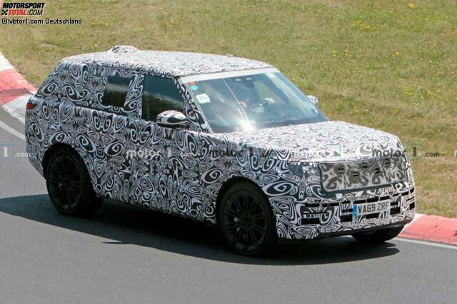 2022 Range Rover Spionagefoto