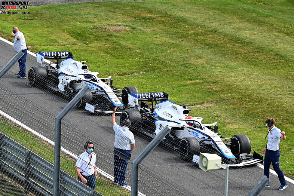 George Russell (Williams) und Nicholas Latifi (Williams) 