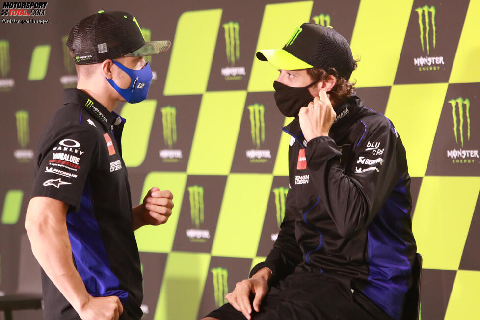 Maverick Vinales und Valentino Rossi 