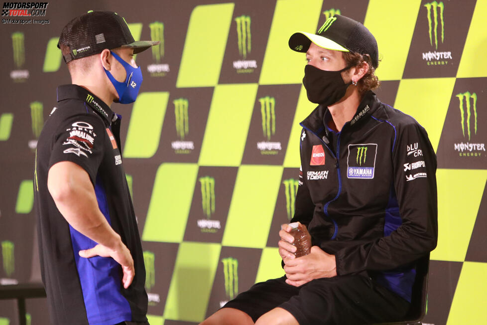 Maverick Vinales und Valentino Rossi 