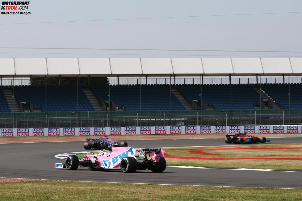 Nico Hülkenberg (Racing Point) und Lance Stroll (Racing Point) 