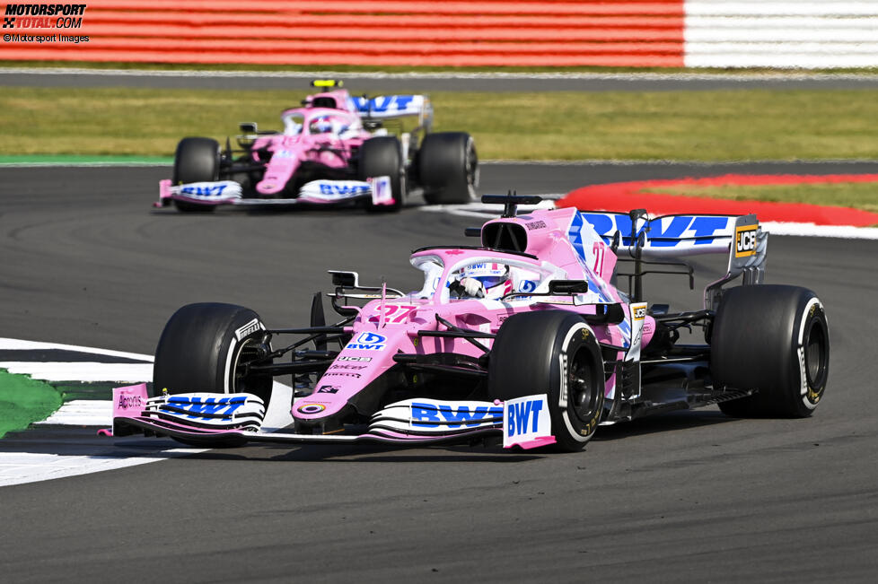 Nico Hülkenberg (Racing Point) und Lance Stroll (Racing Point) 