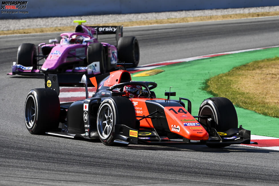 Nobuharu Matsushita (MP Motorsport) und Giuliano Alesi (HWA) 