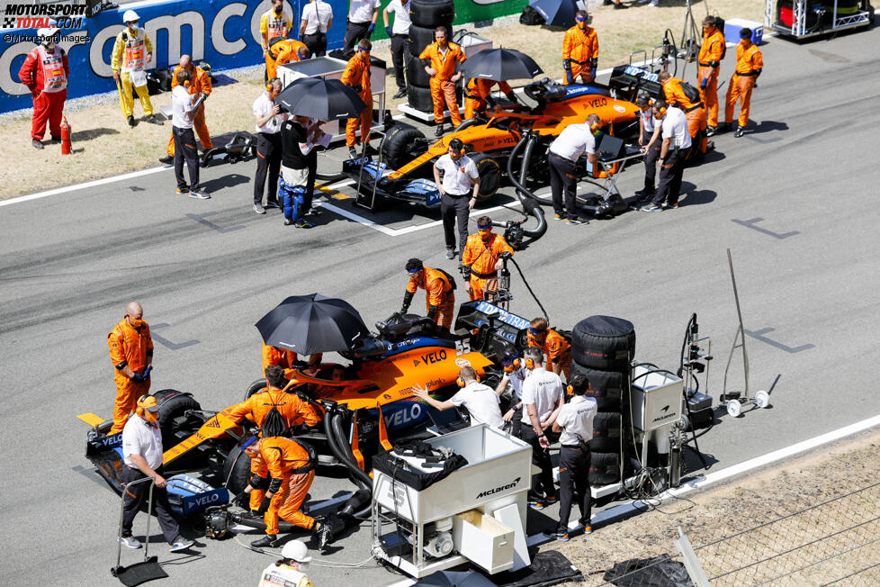 Carlos Sainz (McLaren) und Lando Norris (McLaren) 