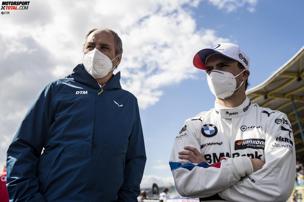 Gerhard Berger und Lucas Auer (RMG-BMW) 