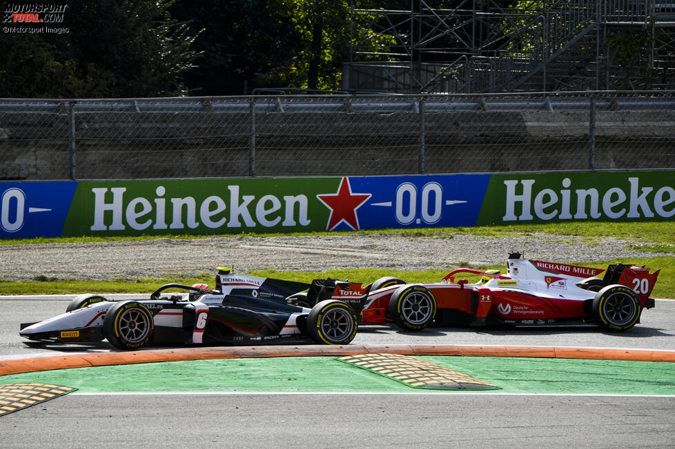 Christian Lundgaard (ART) und Mick Schumacher (Prema) 