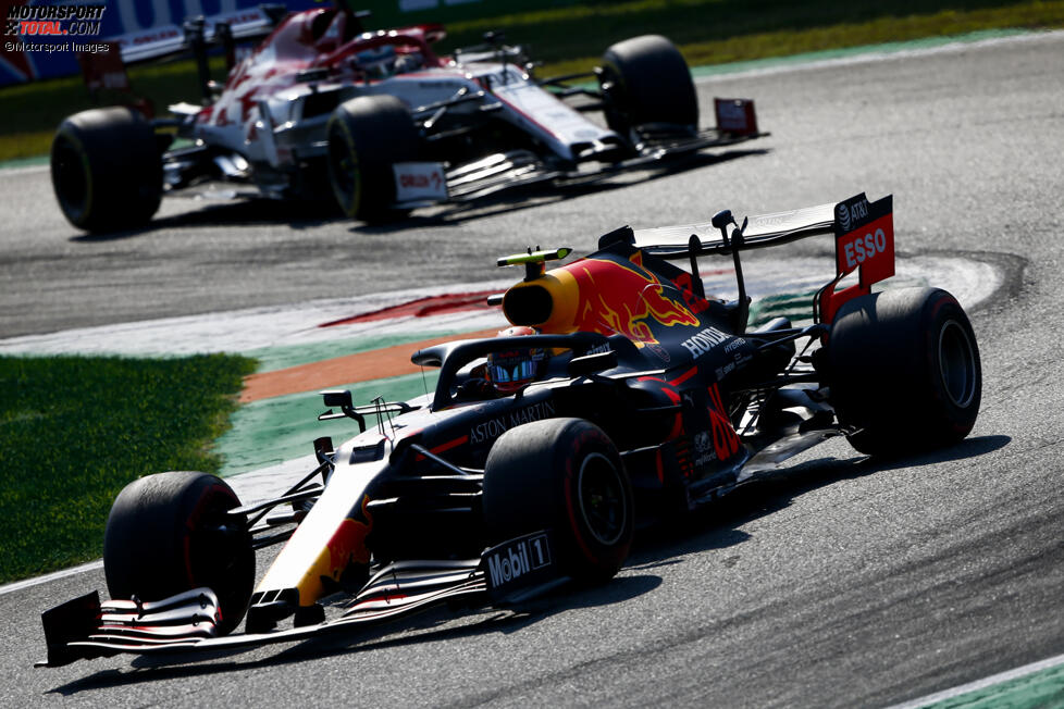 Alexander Albon (Red Bull) und Antonio Giovinazzi (Alfa Romeo) 