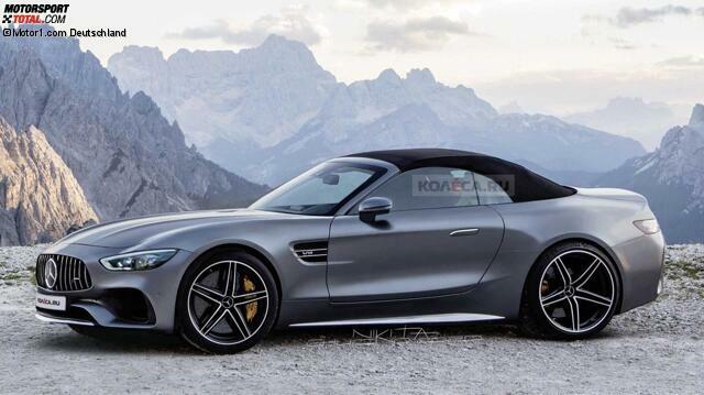 Mercedes SL Rendering