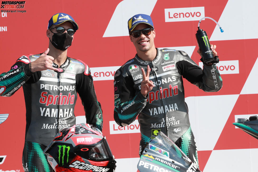 Fabio Quartararo (Petronas) und Franco Morbidelli (Petronas) 