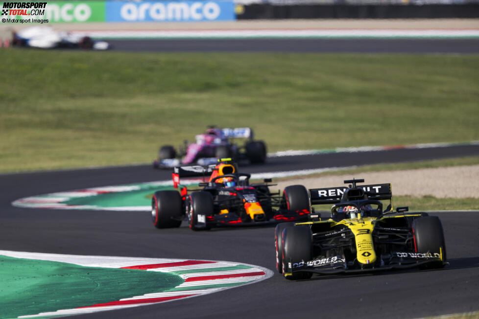 Daniel Ricciardo (Renault) und Alexander Albon (Red Bull) 