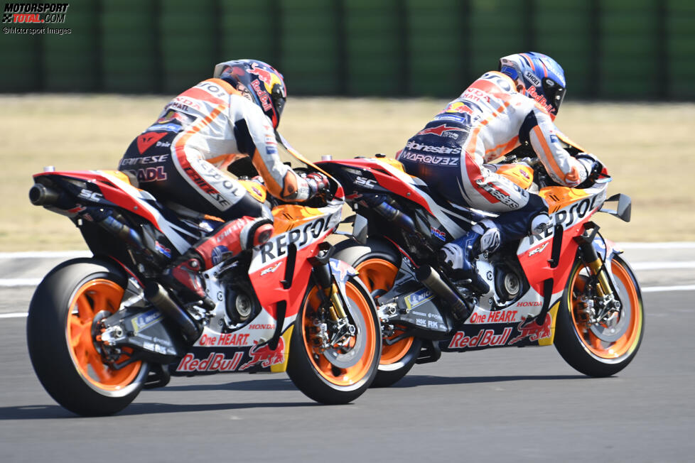 Alex Marquez und Stefan Bradl