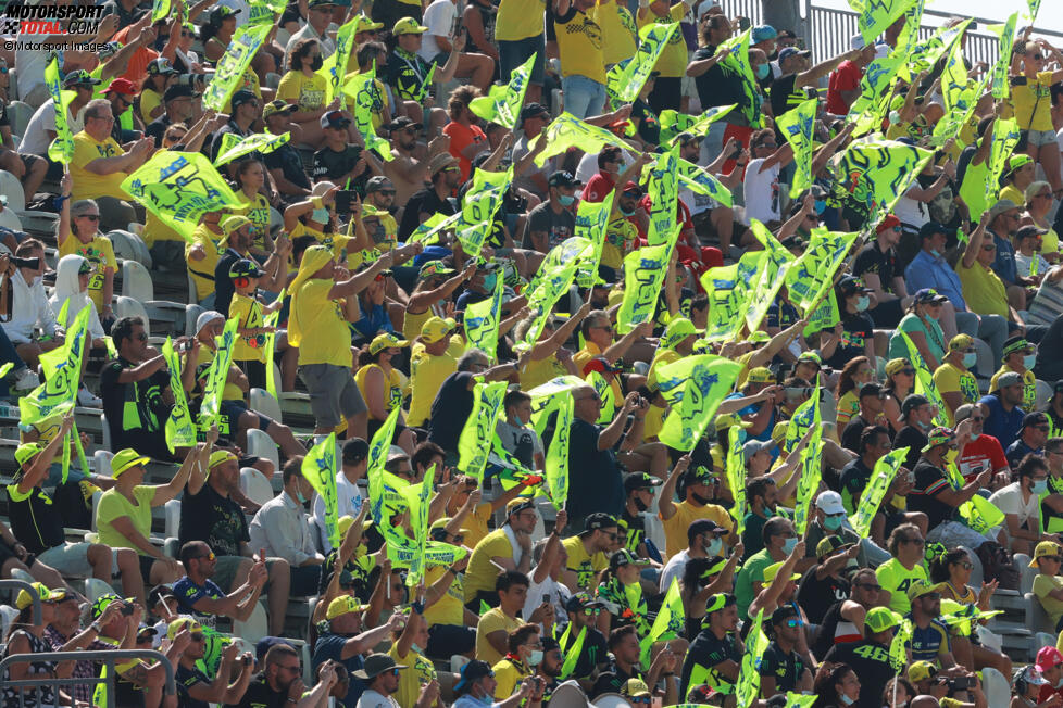 Rossi-Fans in Misano