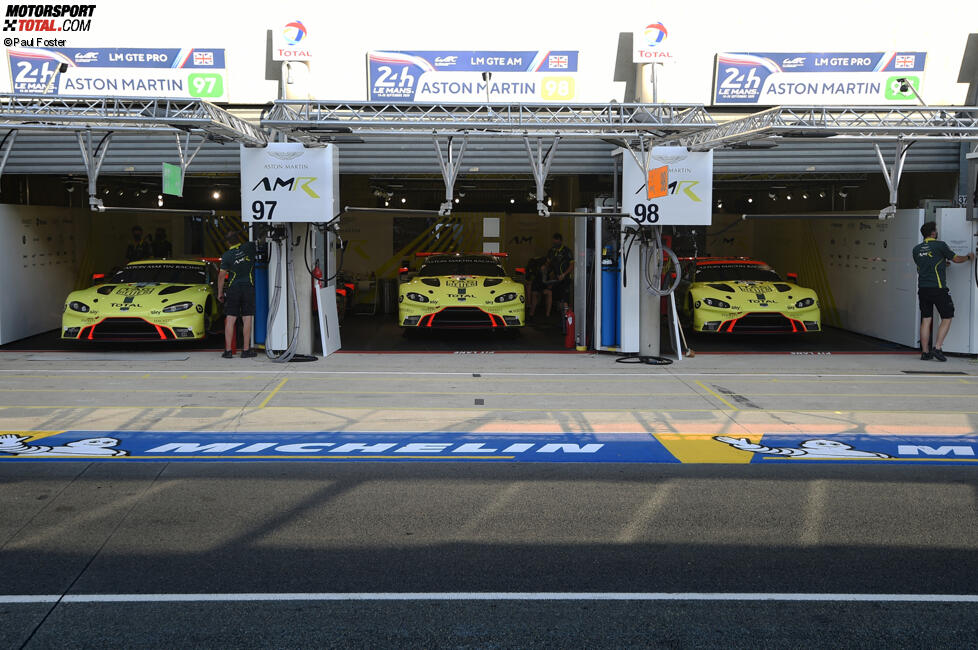 Maxime Martin, Harry Tincknell, Paul Dalla Lana, Augusto Farfus, Ross Gunn, Nicki Thiim und Richard Westbrook 