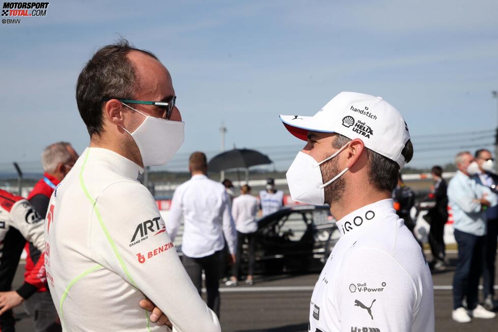 Robert Kubica (ART) und Timo Glock (RMG-BMW) 