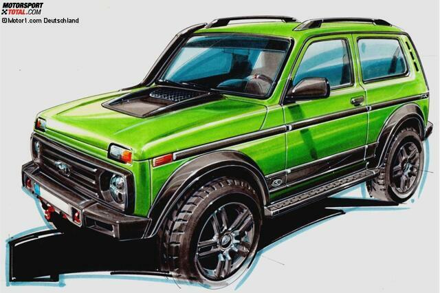 Lada 4x4 - Lada 50th Anniversary Limited Edition: Spezial-Russe