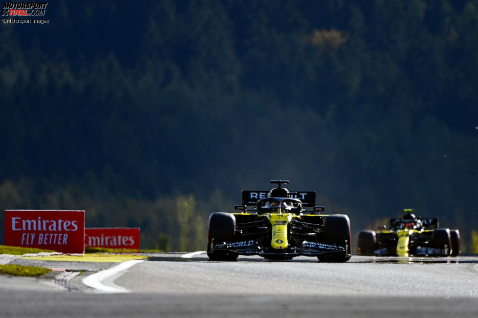 Daniel Ricciardo (Renault) und Esteban Ocon (Renault) 