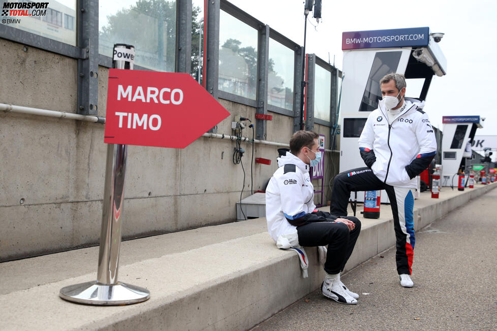Jonathan Aberdein (RBM-BMW) und Timo Glock (RMG-BMW) 