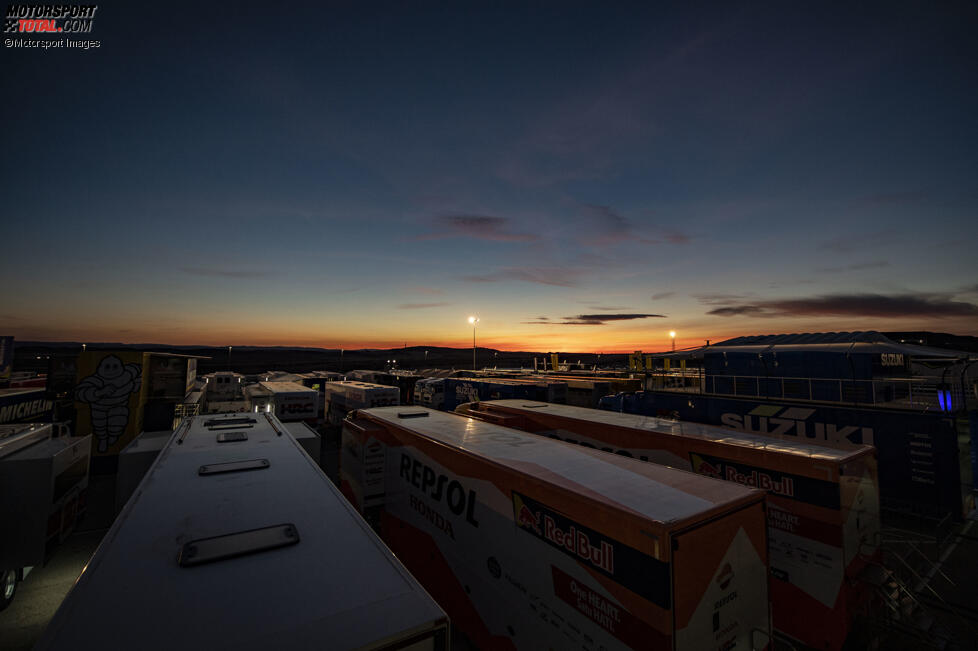 Sonnenuntergang Aragon